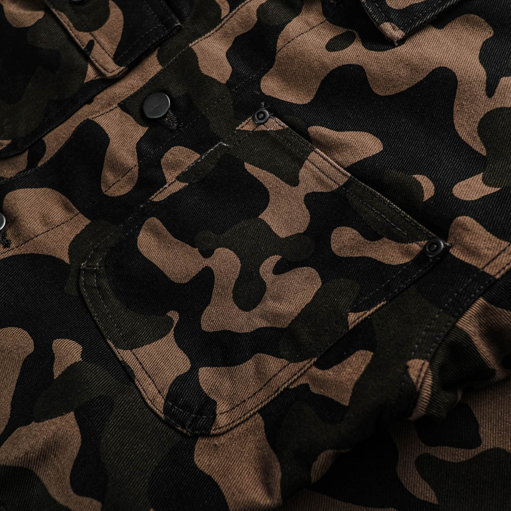 Vandam Overshirt Camo/Army – SIXPAX