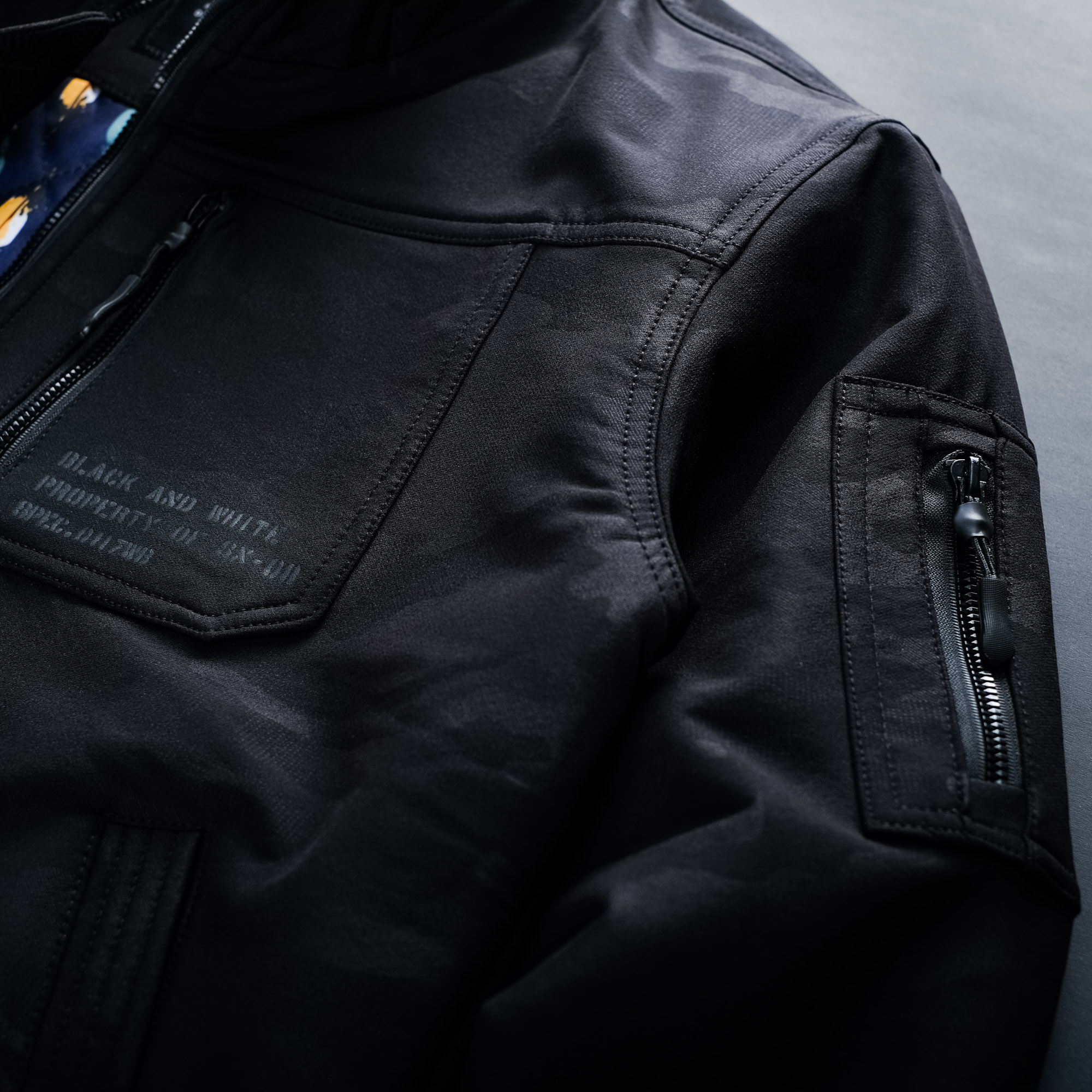 Cerebro Jacket Black “SPECIAL MATERIAL” – SIXPAX
