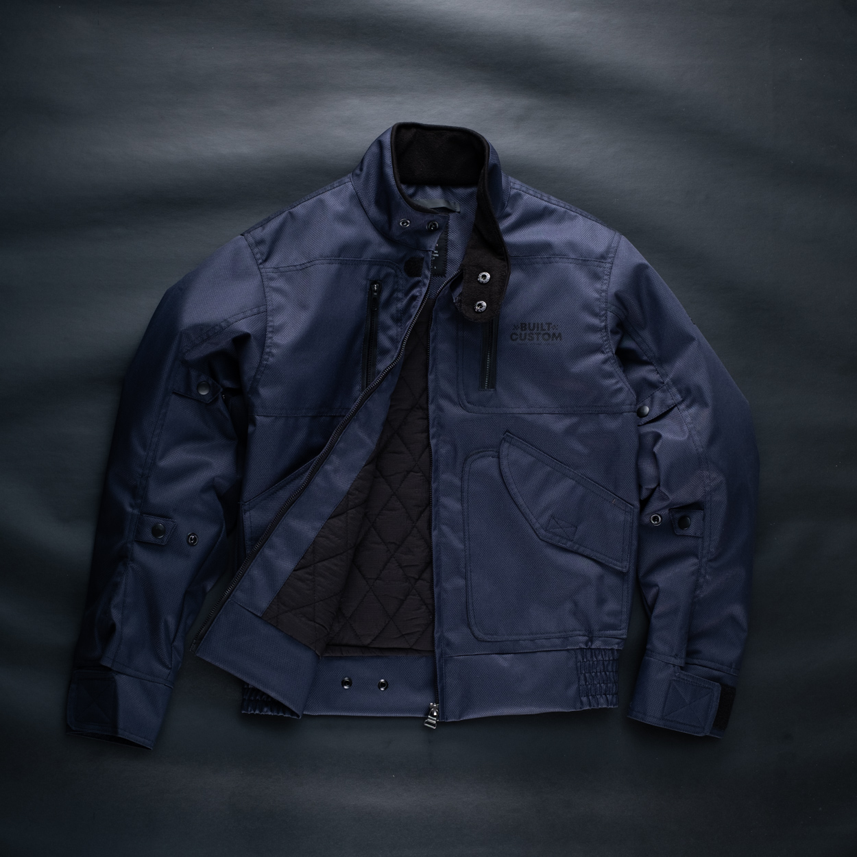 Built Jacket Navy "SPECIAL MATERIAL"