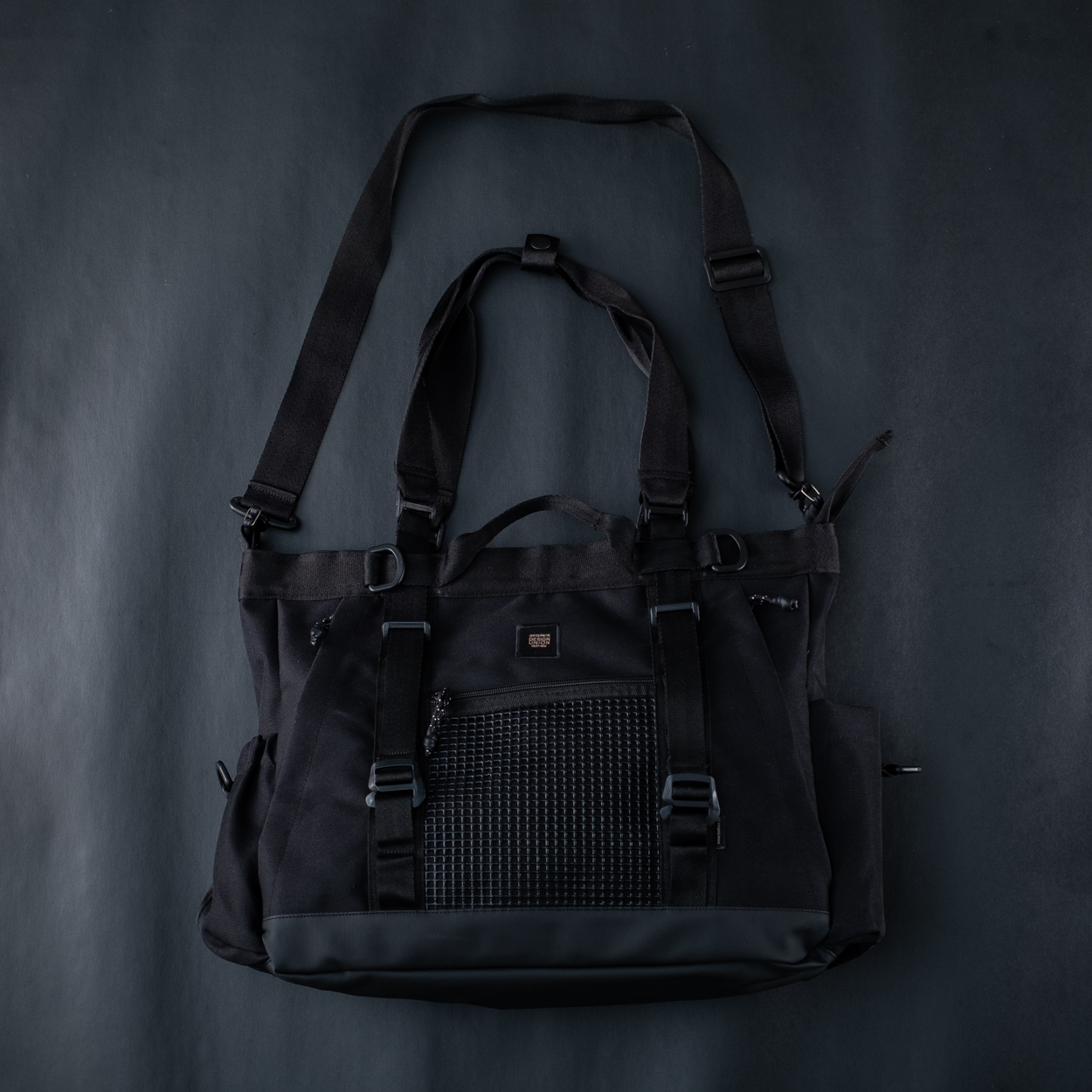 Shadow Tote Bag Black