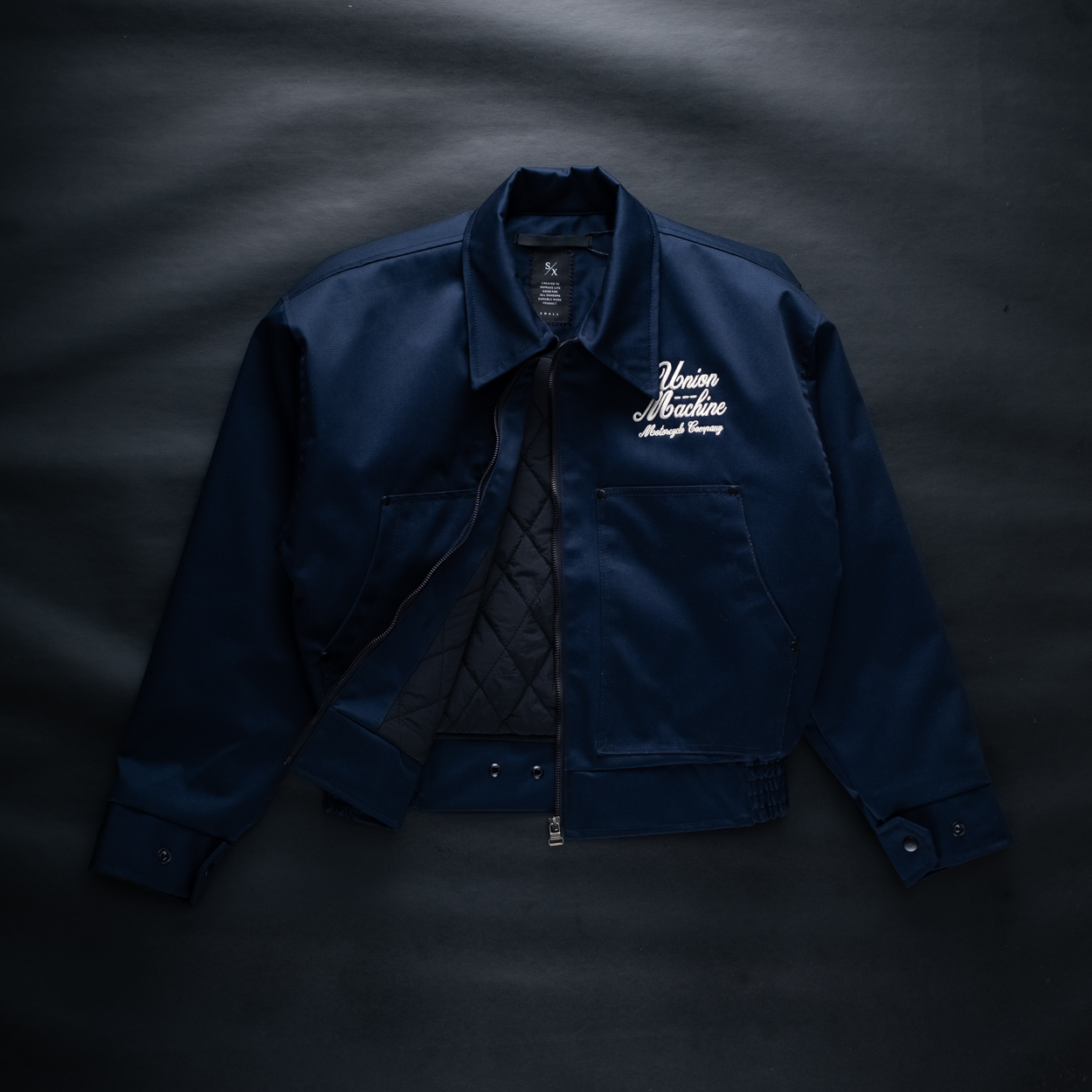 Bonie Boxy Jacket Navy “SPECIAL MATERIAL”