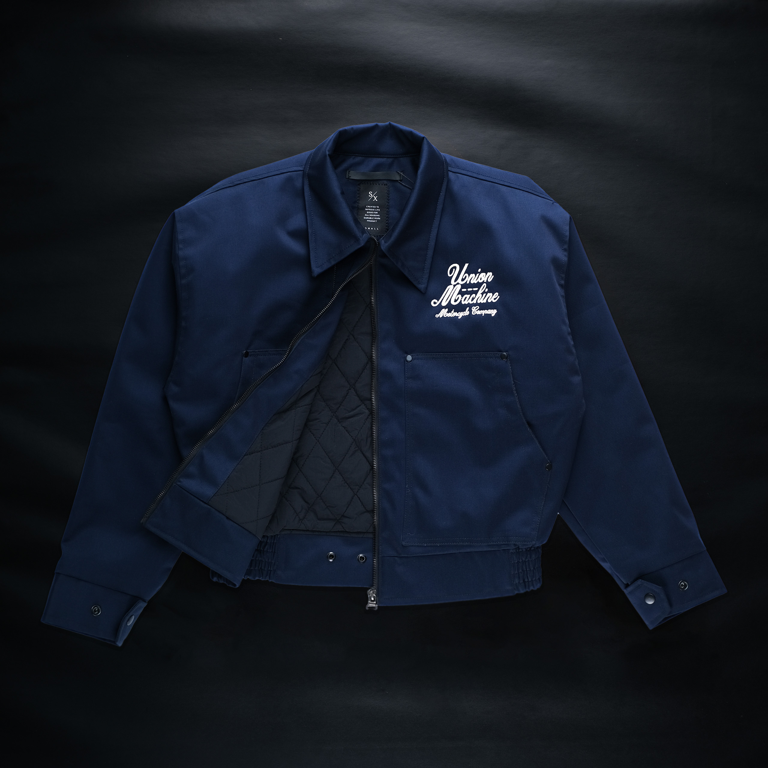 Bonie Boxy Jacket Navy “SPECIAL MATERIAL”